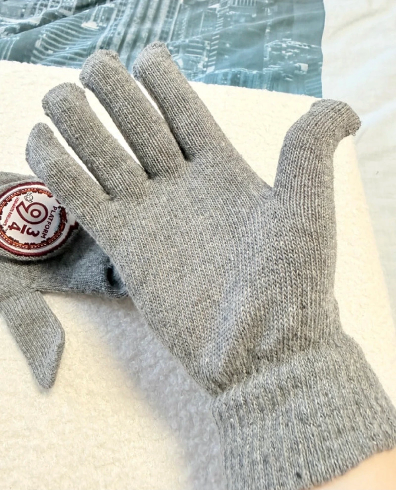 Grey Harry Potter gloves – photo 7